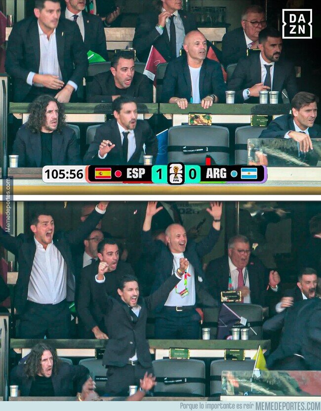 1243624 - Los héroes de 2010 celebrando el gol de Ferran