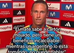 Enlace a Llorente y los beneficios del mate