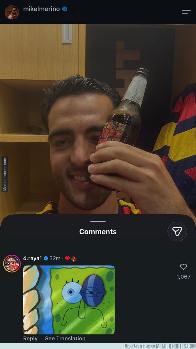1243759 - ¿Y ese comentario de David Raya?