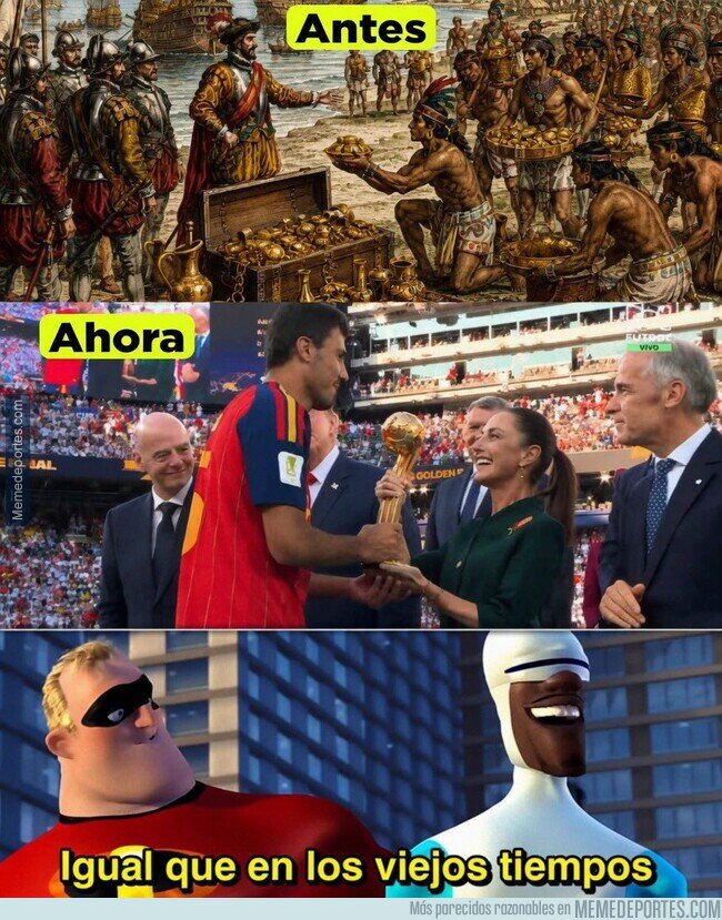 1243764 - Volvimos a llevarnos el oro de América