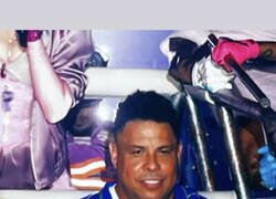 Enlace a Ronaldo se lo pasó en grande en el Half Time Show