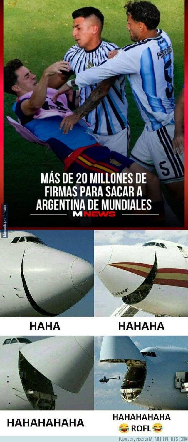 1243833 - ¿Cómo quieren que Argentina llore por perder el Mundial si siempre hacen algo para que se vuelvan a matar de la risa?