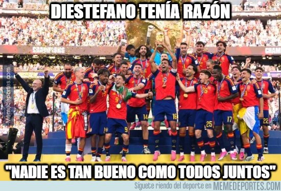 1243841 - España nos recordó que el fútbol es un juego de equipo
