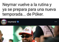 Enlace a Neymar vuelve a lo suyo
