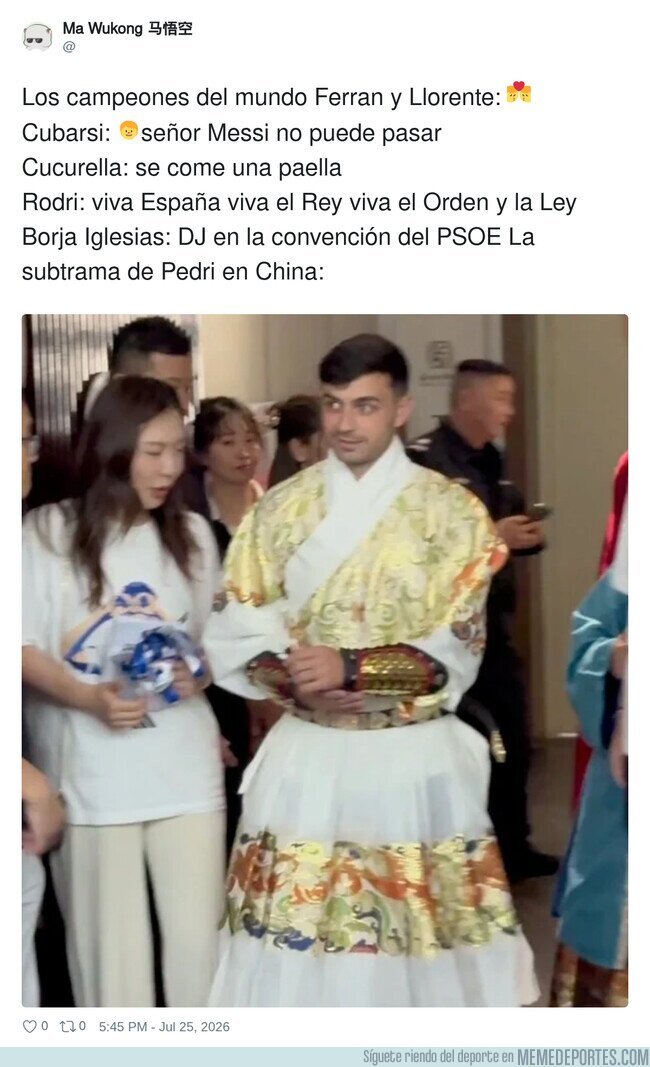 1244039 - Bárbaro Pedri en China