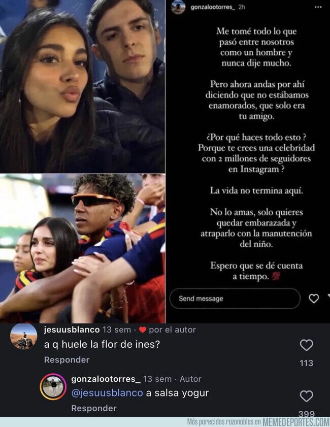 1244134 - El ex de Inés Garcia se ha vuelto completamente loco