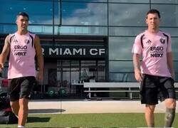 Enlace a Messi ya está de vuelta a los entrenamientos del Inter Miami