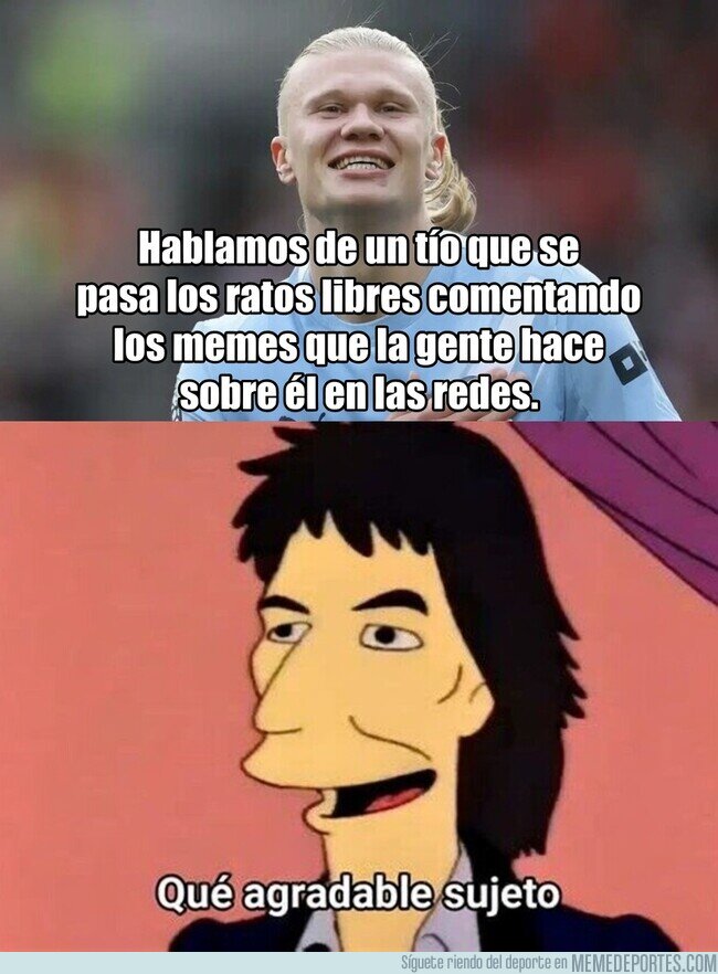 1244310 - Haaland es un tipo que no puede caer mal