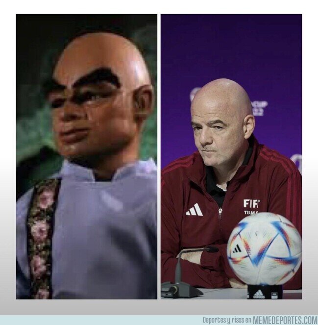 1244315 - Es que Infantino tiene una cara de villano insalvable