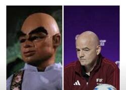 Enlace a Es que Infantino tiene una cara de villano insalvable