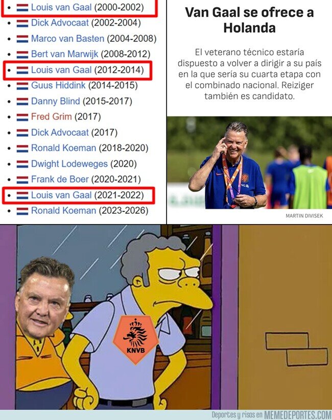 1244432 - ¿No hay más entrenadores holandeses?