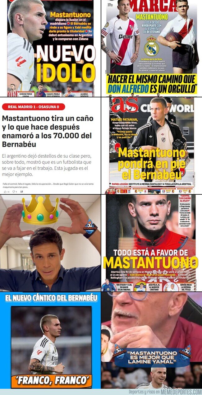 1244450 - Lo que la prensa española le hizo a Mastantuono no tiene perdón