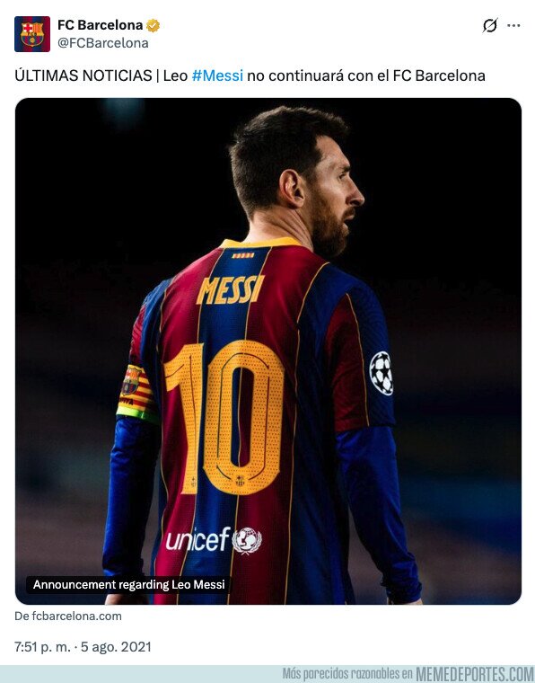 1244461 - Hace 5 años se le paró el corazón a todos los culés
