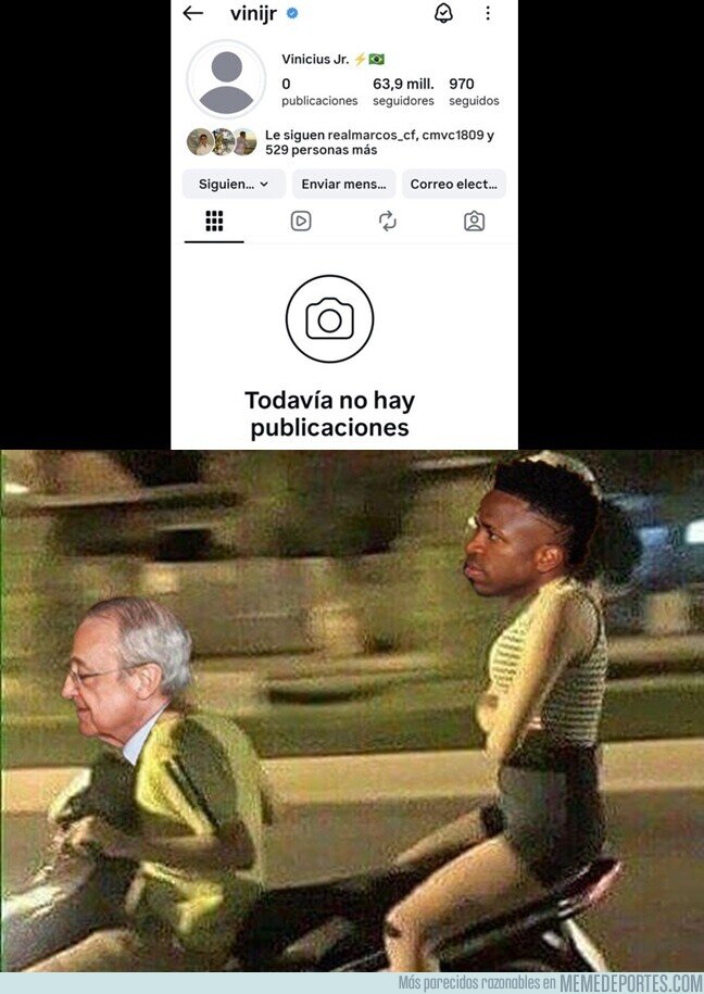 1244467 - Vinicius gestiona su renovación tirando el truco de novia resentida. Genio absoluto