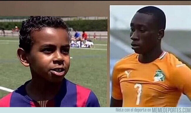 1244553 - Lamine con 8 años vs Diomande con 8 años