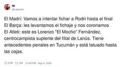 Enlace a El Atleti a su rollo