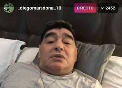 Enlace a La etapa en la que Maradona perdió la facultad oral