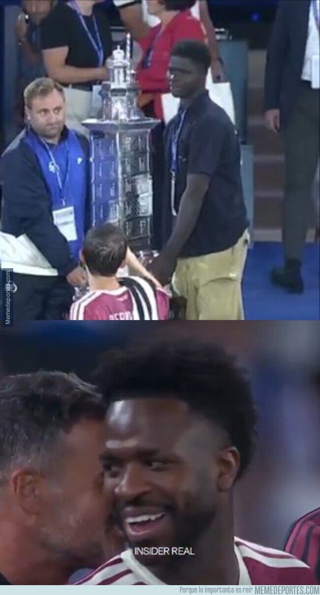 1244764 - La cara de Vini al ver el tamaño del Trofeo Teresa Herrera