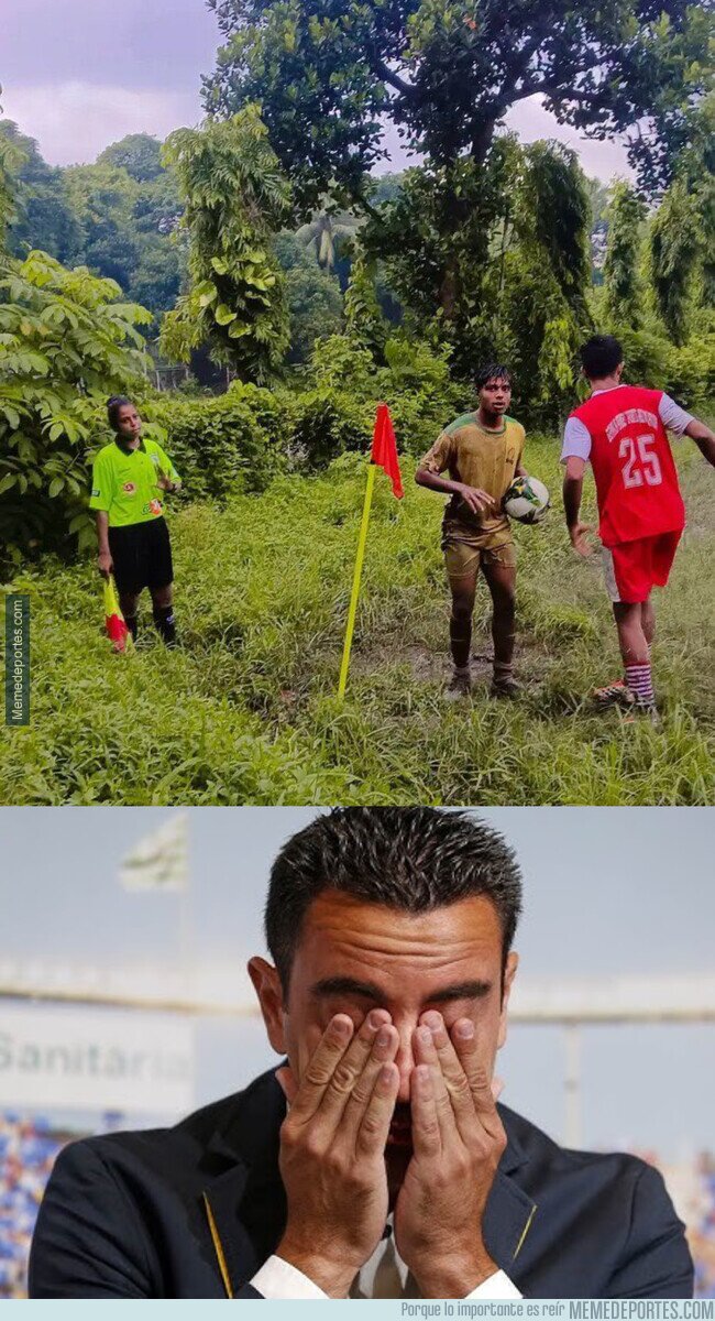 1244949 - Imagina si Xavi jugara en ese campo