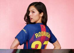 Enlace a Olivia Rodrigo fue la primera en tener la camiseta de Rodri