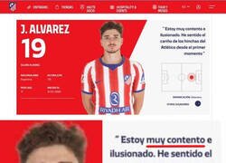 Enlace a Esto está subido en la web oficial del Atlético