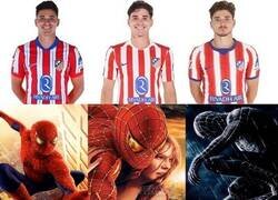 Enlace a La araña representando las películas de Spiderman