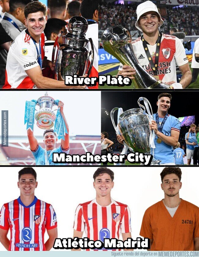 1245070 - En el Atleti no ganó titulos, pero si está dejando grandes memes