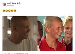Enlace a Haaland se ha quitado 15 años de encima