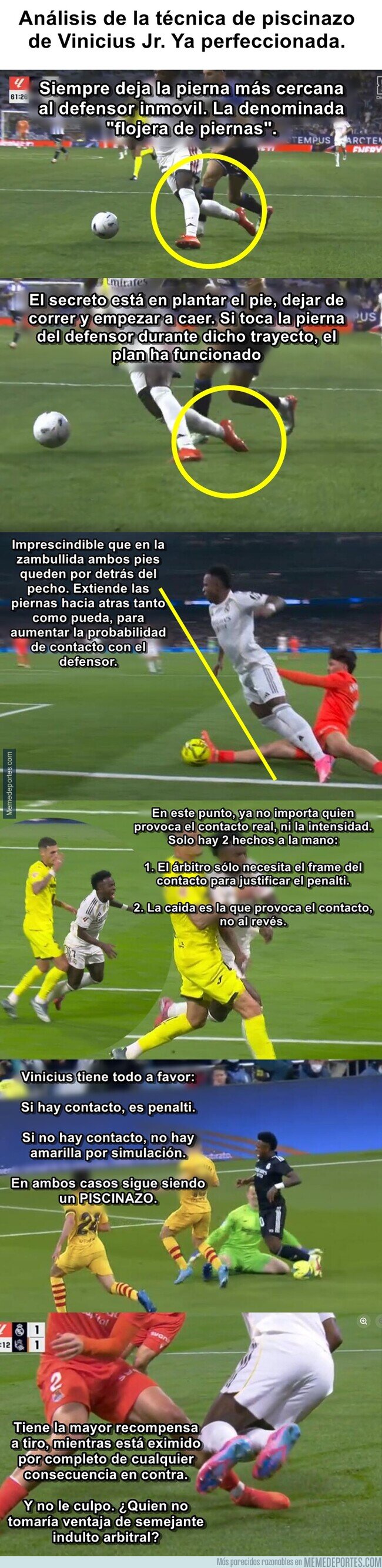 1245143 - Análisis de la técnica de piscinazo de Vinicius Jr.