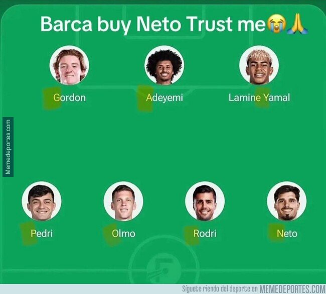 1245201 - El fichaje que necesita el Barça es Neto