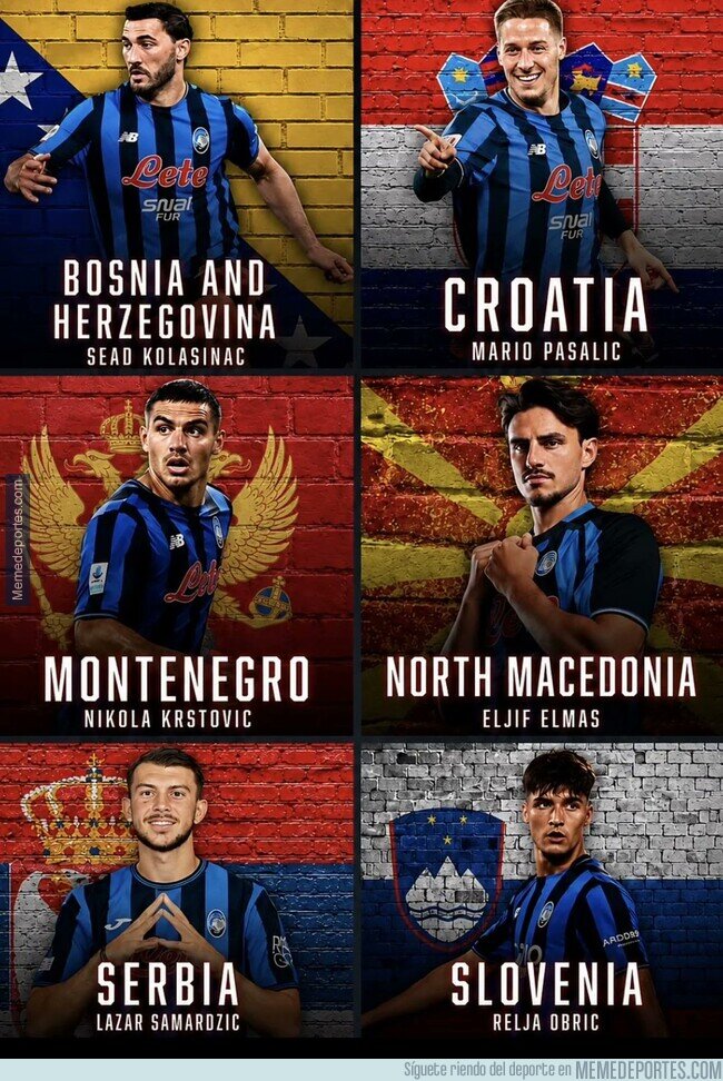 1245205 - La Atalanta quiere reconstruir Yugoslavia