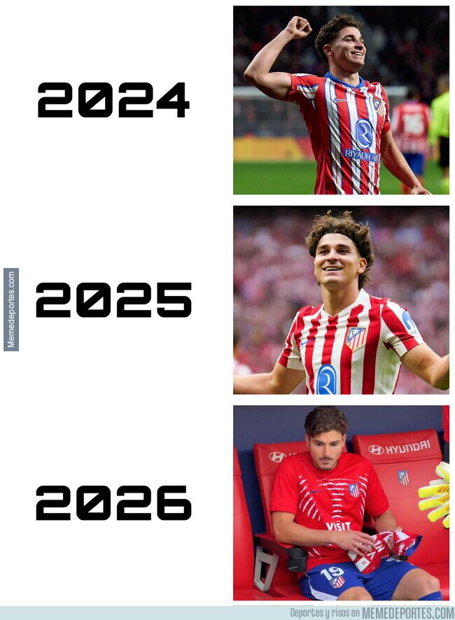 1245208 - Julián ya no es feliz en el Atleti