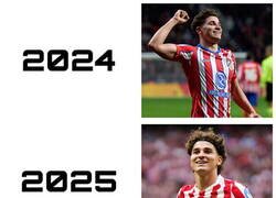 Enlace a Julián ya no es feliz en el Atleti
