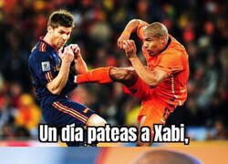 Enlace a Nigel de Jong y los Xavis