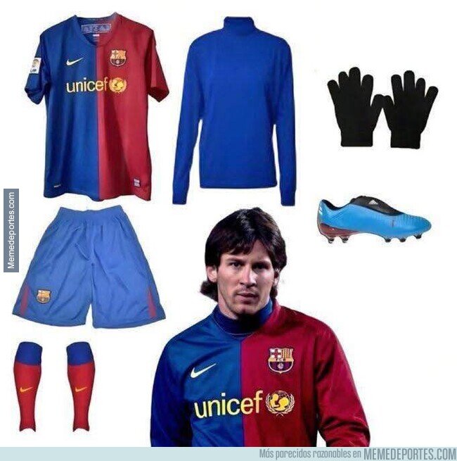 1245246 - Sabías que ibas a perder por goleada cuando Leo aparecía con este kit