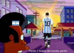 Enlace a Lionel Messi, con la cabeza en alto