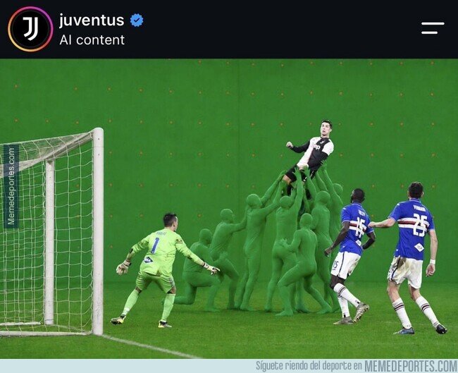 1245559 - La Juve acaba de confirmar que este gol de Cristiano fue un montaje