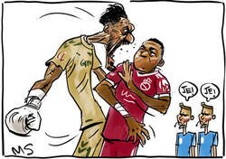 Enlace a Mbappé no tuvo su mejor día en Sevilla, por @yesnocse