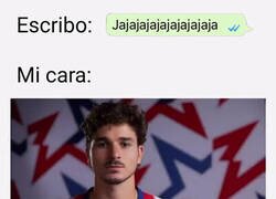 Enlace a Mi cara cuando escribo jajajajaja