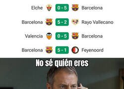 Enlace a El Barça de Flick reparte de cinco en cinco
