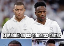 Enlace a El Madrid ofrece una mala cara en los segundos tiempos