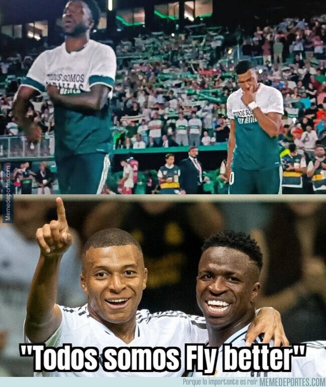1246012 - El mensaje que mostraron Vinicius y Mbappé