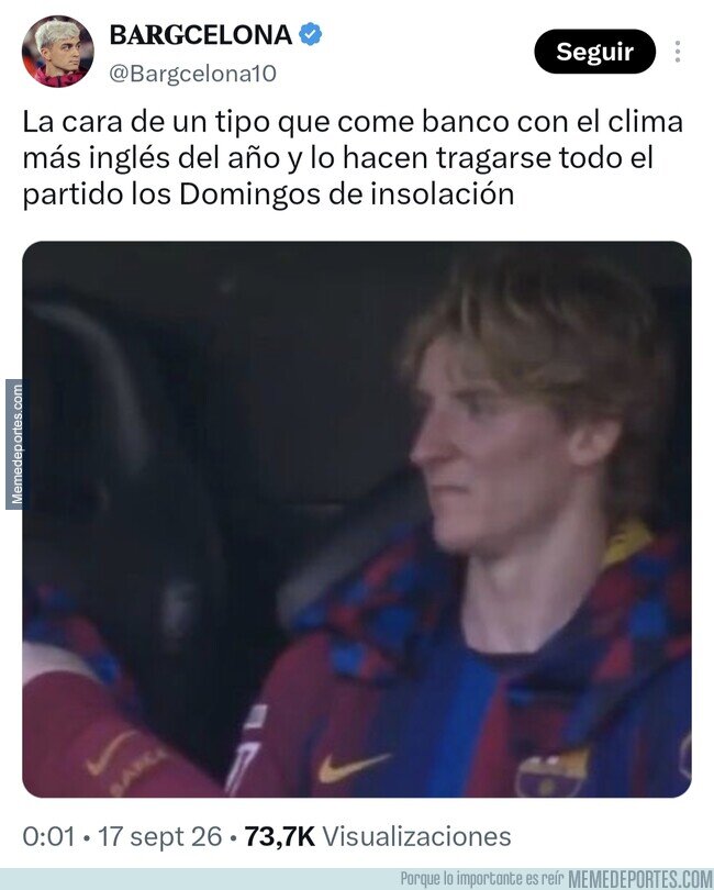1246032 - La dura adaptación de Gordon, por @Bargcelona10