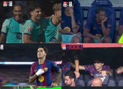 Enlace a El realizador siempre enfocando al suplente del jugador protagonista
