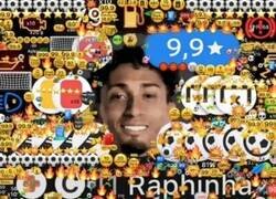 Enlace a Raphinha haciendo de todo una vez más