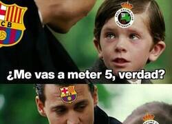 Enlace a El Barça no tiene compasión