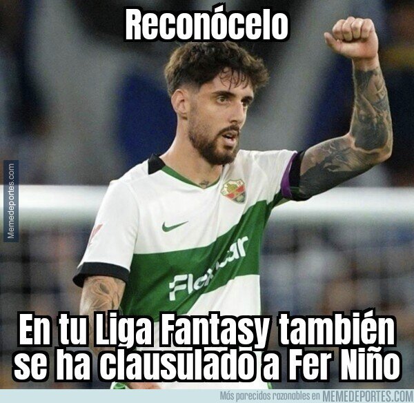 1246112 - Fer Niño ha cambiado de equipo en tu liga