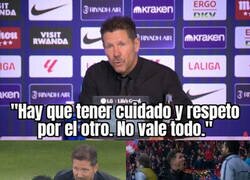 Enlace a No está Simeone para dar lecciones
