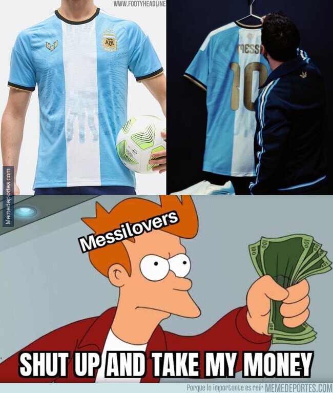 1246280 - La camiseta con la que Messi jugará su partido de despedida con Argentina