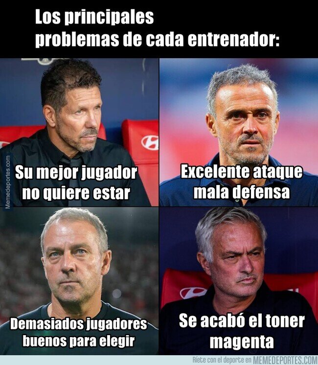 1246326 - Los problemas de cada entrenador